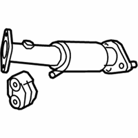 OEM 2020 Hyundai Ioniq Front Muffler Assembly - 28610-G2131