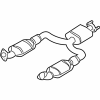 OEM 2004 Infiniti Q45 Front Catalytic Converter - 20020-CR91A