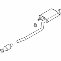 OEM 2021 Hyundai Palisade Center Muffler Complete - 28600-S8120