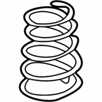 OEM Lexus RX330 Spring, Coil, Rear - 48231-48231