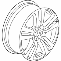 OEM 2018 Honda Ridgeline Disk, Aluminum Wheel (18X8J) (Tpms) (Aap St Mary'S) - 42700-TG7-A51