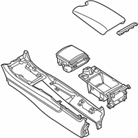 OEM Infiniti G37 Console Assembly-Center - 96910-1VW1A