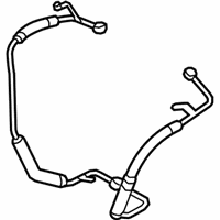 OEM BMW X6 OIL SUPPLY LINE FOR TURBOCHA - 11-42-8-487-485