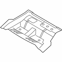 OEM 2014 Kia Optima Panel Assembly-Rear Floor - 655114U000