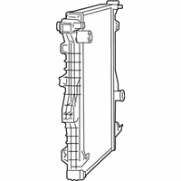 OEM 2018 Ram 3500 Engine Cooling Radiator - 52014738AA