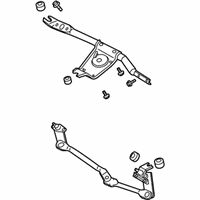 OEM 1996 Chevrolet Cavalier Wiper Motor Assembly - 12365316