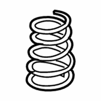 OEM 2008 Lexus ES350 Spring, Coil, Rear - 48231-33701