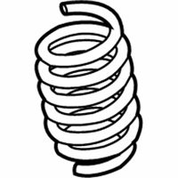 OEM 2011 Lincoln Town Car Coil Spring - 9W7Z-5310-A