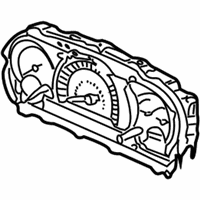 OEM 2003 Honda Pilot Meter Assembly, Combination - 78100-S9V-A02