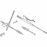 OEM Kia Sedona Gear Assembly-Steering - 0K52Y32110D