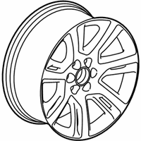 OEM 2015 Cadillac Escalade Wheel - 84497728