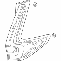 OEM 2021 Honda CR-V TAILLIGHT ASSY-, L - 33550-TLA-A21