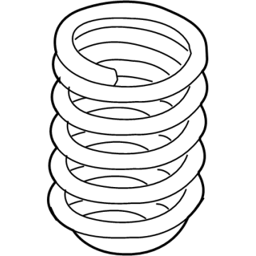 OEM 2022 BMW M240i xDrive FRONT COIL SPRING - 31-33-6-890-981