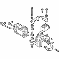 OEM 2016 Hyundai Equus Compressor & Bracket Assembly - 55880-3N000