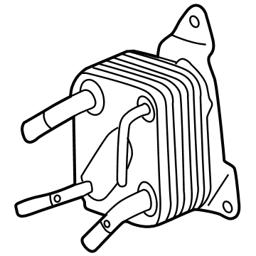 OEM 2022 Nissan Sentra Oil Cooler Assy-Auto Transmission - 21606-28X3A