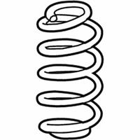 OEM Honda Fit Spring, Rear - 52441-T5R-A03