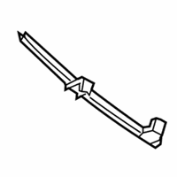 OEM 2013 Toyota Tundra Guide Channel - 67401-0C030