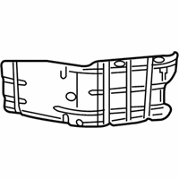 OEM Jeep Shield-Fuel Tank Heat - 55113152AD