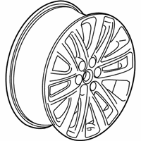 OEM 2021 Cadillac XT5 Wheel, Alloy - 84465272