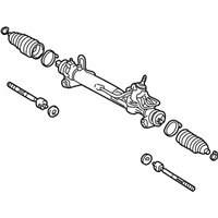 OEM 2003 Lexus ES300 Left Hand Drive Power Steering Rack And Pinion - 44200-33332