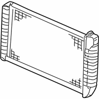 OEM 2001 Cadillac Seville Radiator - 52486866