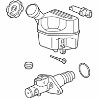 OEM 2009 Chevrolet HHR Master Cylinder - 15939574