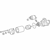 OEM 2018 Lexus RX350 Starter Assy - 28100-31270