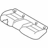 OEM Infiniti QX30 Cushion Assy-Rear Seat - 88300-5DB1B