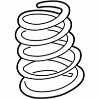 OEM 2002 Toyota Prius Coil Spring - 48131-47060