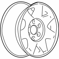 OEM 2006 Chevrolet Tahoe Wheel Rim - 15099907