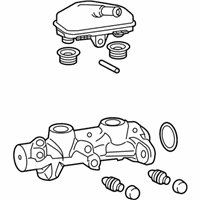 OEM 2022 Honda Accord Cylinder Set, Slave - 46806-T3Z-A00