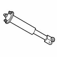 OEM Cadillac STS Rear Shock Absorber Assembly (W/ Upper Mount) - 15145723