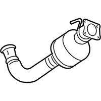 OEM 2015 Chevrolet Express 2500 Oxidation Catalytic Converter Assembly - 84451334