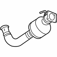 OEM 2012 Chevrolet Express 3500 Oxidation Catalytic Converter Assembly - 84451334