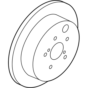 OEM 2016 Scion FR-S Rotor - SU003-10629