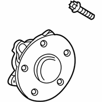 OEM Lexus LS500h Hub & Bearing Assy - 43550-62020