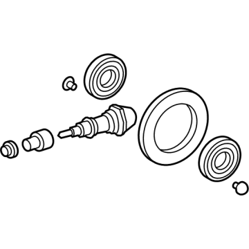 OEM 2016 Toyota RAV4 Ring & Pinion - 41201-59115