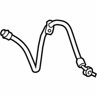 OEM 2021 Lexus ES250 Hose, Flexible - 90947-A2108