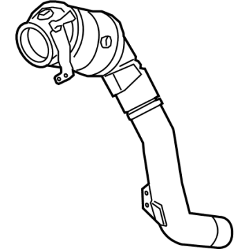 OEM 2022 BMW 750i xDrive EXCH CATALYTIC CONVERTER CLO - 18-32-8-681-201