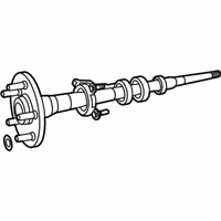 OEM 2020 Jeep Wrangler Axle Rear Shaft Left - 68401893AA