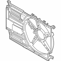 OEM BMW 228i xDrive Gran Coupe FAN SHROUD - 17-42-8-645-857