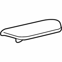 OEM 2013 Honda Crosstour Armrest, Left Rear Door Lining (Cashmere Ivory) (Leather) - 83753-TA5-A32ZG