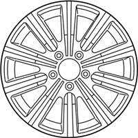 OEM Lexus LX570 Wheel, Disc - 42611-60E50