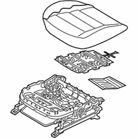 OEM Kia Forte5 Cushion Assembly-Front Seat - 88200B0930KMT