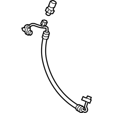 OEM 2020 Honda CR-V Hose Complete, Discharge - 80315-TPA-J01