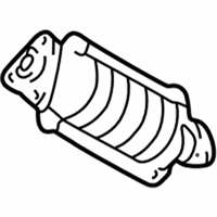 OEM 1999 Lexus GS400 Catalytic Converter Assembly - 18450-50231