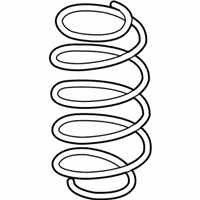 OEM 2021 Honda Accord Spring, Rear - 52441-TWA-A91