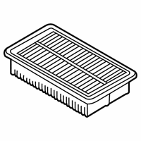 OEM 2021 Hyundai Venue Air Cleaner Filter - 28113-K2100