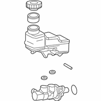 OEM Toyota Corolla Master Cylinder Assembly - 47201-02870