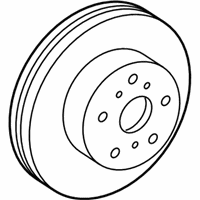 OEM 2011 Scion xD Rotor - 43512-12710